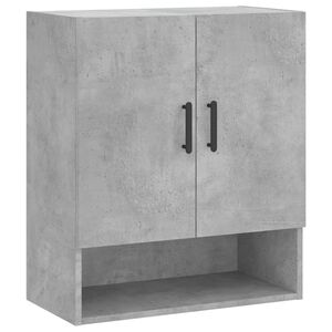 vidaXL Stenska omarica betonsko siva 60x31x70 cm inženirski les