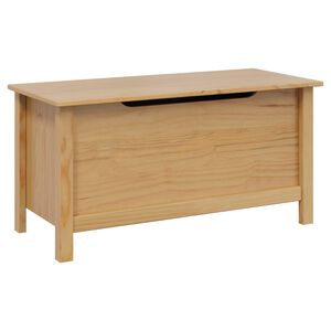 vidaXL Shranjevalna &scaron;katla HILL Medeno rjava 90 x 40 x 45 cm