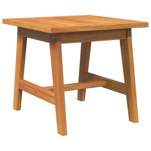 vidaXL Stranska miza Olje naravno 45 x 45 x 40 cm Masiven les akacije