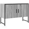 vidaXL Kopalni&scaron;ka omarica za umivalnik siva sonoma 80x33x60cm inž. les