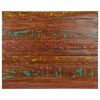 vidaXL Mizna plo&scaron;ča 100x80x3,8 cm pravokotna trden predelan les