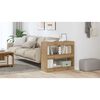 vidaXL Knjižna omara/razdelilnik sob Artisan Oak 80x30x72 cm
