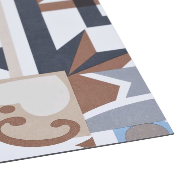 vidaXL PVC talna plošča samolepilna 5,11 m² mono vzorec