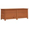 vidaXL Zunanja &scaron;katla za blazine rjava 150x50x56 cm trden les jelke