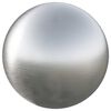 vidaXL Čopičasta krogla &Oslash; 37,5 cm Srebrna Inox 201