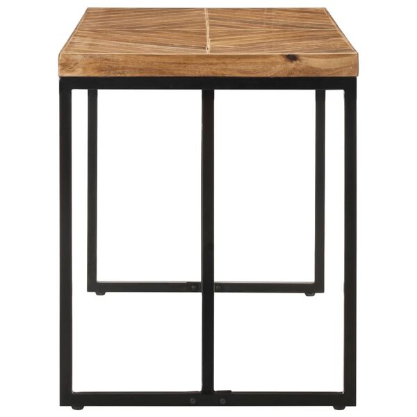 vidaXL Jedilna miza 120x60x76 cm trden akacijev in mangov les