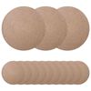 vidaXL Placemeti iz jute 50 pcs Naravna &Oslash; 30 cm 100% Tossa juta