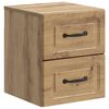 vidaXL Stenski nočni omarici Artisan hrast 34,5 x 33 x 40 cm