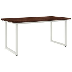 vidaXL Kvadratna jedilna miza 160 x 70 x 75 cm Masiven les akacije