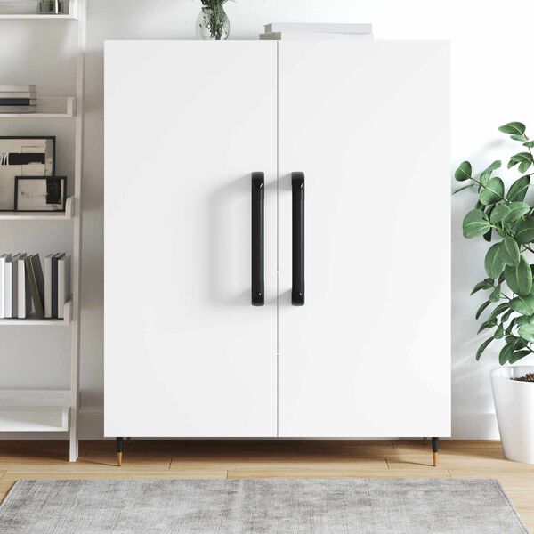 vidaXL Ročaj Enobarvno 2 pcs Črna 380 x 34 x 85 mm Aluminij in PP