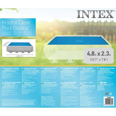 Intex Solarno pokrivalo za bazen pravokotno 488x244 cm