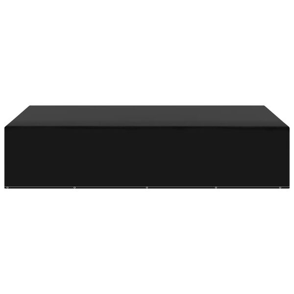 vidaXL Pokrivalo za vrtno pohištvo 12 obročkov 2 kosa 325x205x70 cm