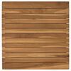 vidaXL Nepremična povr&scaron;ina 50 x 50 x 3,5 cm Kvadrat Trden tikov les
