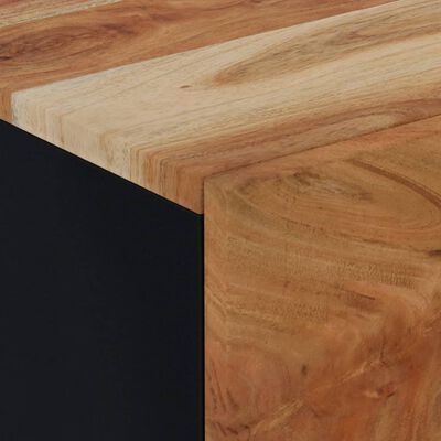 vidaXL Nočna omarica 40x33x46 cm trden akacijev les