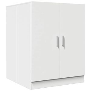 vidaXL Omara za pralni stroj bela 71x71,5x91,5 cm