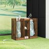 vidaXL Golf omara Enobarvno Star les 102 x 45 x 85,5 cm