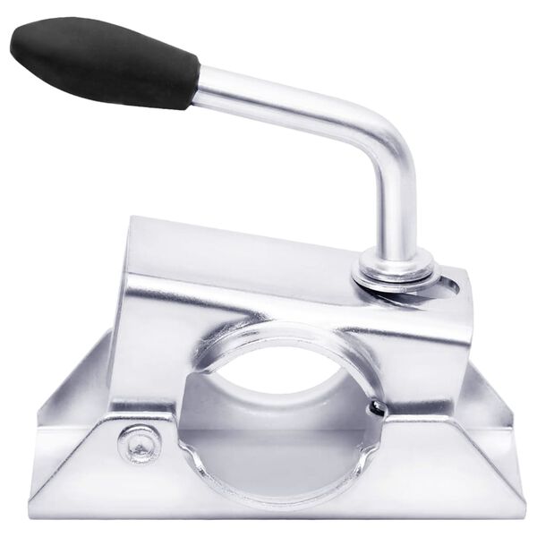 vidaXL Objemka za podporno kolo 13,5x6,5x14 cm pocinkano jeklo