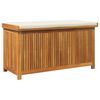 vidaXL Zunanja &scaron;katla za blazine 113x50x60,5 cm trden les jelke