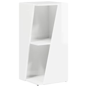 vidaXL Stranski polic 33 x 32 x 70,5 cm Inženirski les