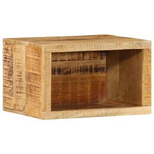 vidaXL Nočna omarica Rjava 40 x 30 x 25 cm Masiven les manga