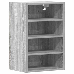 vidaXL viseča omara &ldquo;Riga&rdquo; Grey Sonoma 40x29,5x60 cm iz umetnega lesa