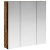 vidaXL Kopalni&scaron;ka ogledalna omara Star les 70 x 14,5 x 70 cm