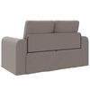 vidaXL Sofa postelja 60cm Taupe blago