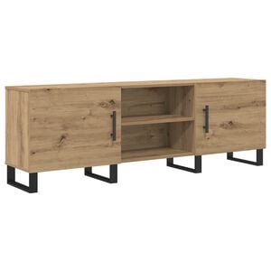 vidaXL TV omarica 150 x 30 x 50 cm Umetni hrast Inženirski les