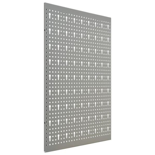 vidaXL Stenske plošče za obešanje orodja 4 kosi 40x58 cm jeklo