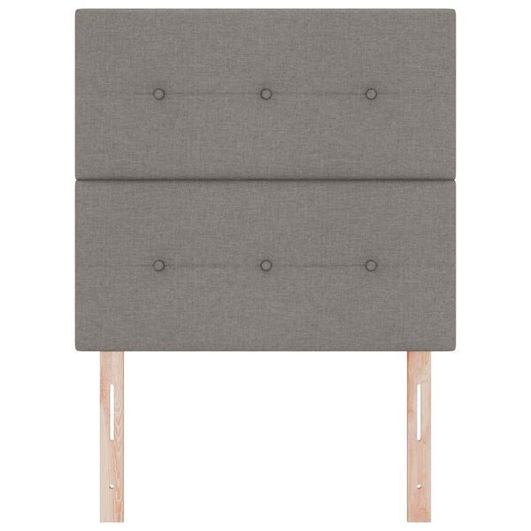 vidaXL Vzglavje z vzglavjem Taupe 100 cm Umjetno usnje