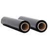 vidaXL raztegljiva folija 2 kosa črna 23 &mu;m 50 cm x 300 m