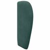 vidaXL U&scaron;esni vzglavnik Zelena 40 x 23 x 6 cm Žamet
