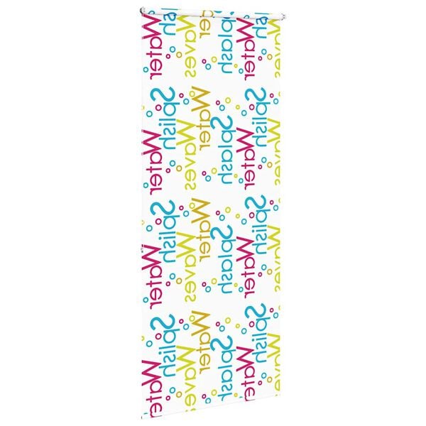 vidaXL Rolo zavesa za prho 100x240 cm &scaron;irina tkanine 96 cm