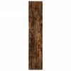 vidaXL Knjižna omara dimljeni hrast 57x28,5x107,5 cm inženirski les