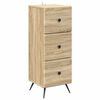 vidaXL Predalna omara Sonoma hrast 33 x 34,5 x 90 cm Inženirski les