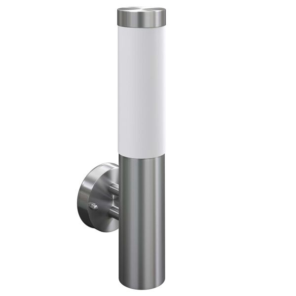 2 Vodoodporni Stenski / Vrtni Svetilki iz Nerjavečega Jekla