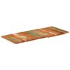 vidaXL Pravokotna mizna plo&scaron;ča 60x140 cm 25-27 mm trden predelan les