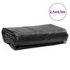 vidaXL Ponjava antracit 2,5x4,5 m 650 g/m²