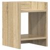 vidaXL Stojalo za rastline Sonoma hrast 30 x 30 x 40 cm