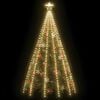 vidaXL Lučke za novoletno jelko 500 LED lučk 500 cm