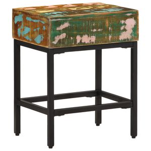 vidaXL Stranska mizica 40x30x51 cm trden predelan les