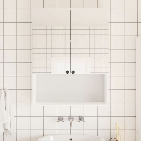 vidaXL Zrcalna folija 2 kosa samolepilna 90x100 cm PET