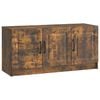 vidaXL TV omarica 99 x 34,5 x 47 cm Dimljen hrast Inženirski les