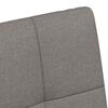 vidaXL Jedilni stoli s kolesi 2 pcs Taupe 58 x 65 x 94 cm blago