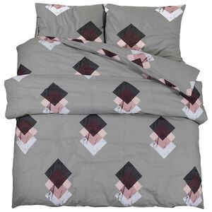 vidaXL Komplet prevleke za odejo večbarvna 155x220 cm bombaž