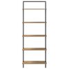 vidaXL Knjižna polica Umetni hrast 60 x 24 x 168 cm Konstruiran les