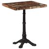 vidaXL Bistro miza 60x60x76 cm trden predelan les