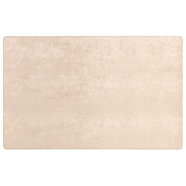 vidaXL Preproga Print krema 300 x 190 cm Poliester in PVC