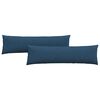vidaXL Blazine za kavč 2 kos blago Modra 145 x 40 cm