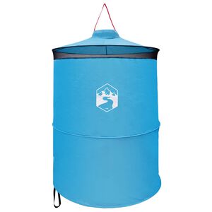 vidaXL Pop-up strani&scaron;čni &scaron;otor s visečo vrvjo Modra 97 x 126 cm